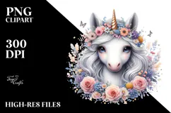 Baby Unicorn, High-Res PNG Product Image 2