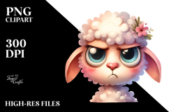 Funny Sheep Goat Clipart Product Image 2