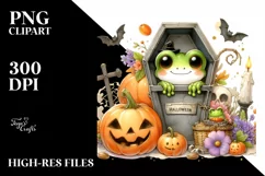 Funny Baby Frog, Transparent PNG Product Image 1