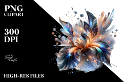 Shiny Iris Clipart Product Image 2