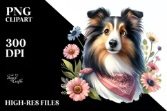 Funny Shetland Sheepdog Caricature Product Image 3