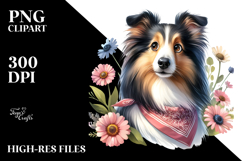 Funny Shetland Sheepdog Caricature Product Image 2