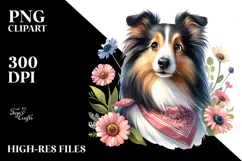 Funny Shetland Sheepdog Caricature Product Image 2