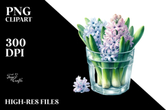 Large Hyacinth Jar | Clipart Product Image 2