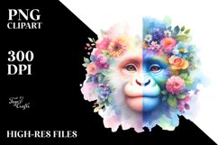 Pastel Monkey Flowers | Clipart Product Image 3