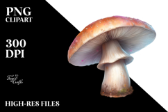 Detailed Mushroom PNG Product Image 2