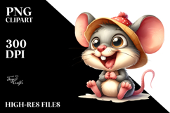 Mouse with Goofy Smile Clipart Product Image 2