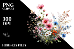 Small Wild Flowers Watercolor Product Image 2