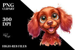 cute cartoon Vizsla big eyes Product Image 2