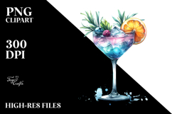 Creative Cocktail , White Background PNG Product Image 2