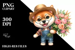 Baby Shiba Inu with es Product Image 3