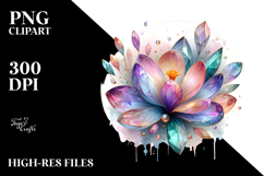 Glossy Diamond Crocus, Colorful PNG Product Image 2