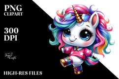 Cute Dancing Unicorn PNG Product Image 2