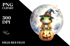 Cute Baby Frog Dressed for Halloween Product Image 2