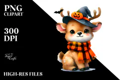 Cute Baby Elf for Halloween PNG Product Image 2