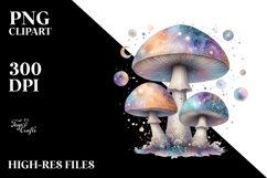 Mystical Celestial Mushroom PNG Product Image 2