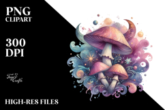 Mystical Mushroom PNG Product Image 2