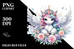 Baby Unicorn, High-Res PNG Product Image 2