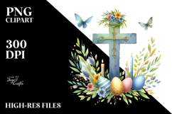 Easter Cross PNG Product Image 2