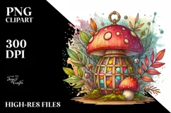 Magical Mushroom, Transparent PNG Product Image 1