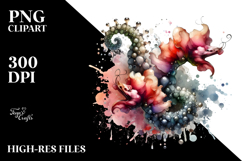 Abstract Snapdragon | Clipart Product Image 2