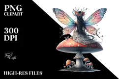 Mystical Fairy Illustration, High-Res PNG Product Image 2