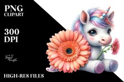 Glossy Unicorn | Clipart Product Image 3