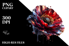 Abstract Shiny Poppy Product Image 2