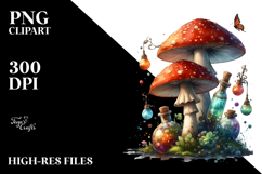 Magical Mushroom, Transparent PNG Product Image 2