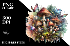 Magical Mushroom, Transparent PNG Product Image 2
