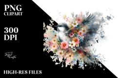 Vibrant Bird Painting, High-Res PNG Product Image 2