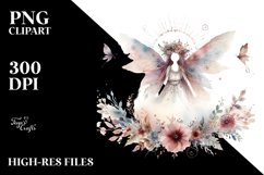 Washed Watercolor Boho Fairy Product Image 3