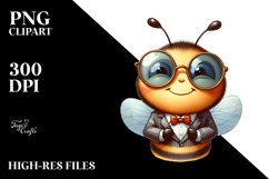 cute Bee Portrait Suit Product Image 2