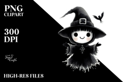 Simple Gothic Witch PNG Product Image 2