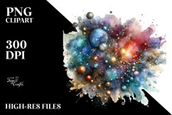 Abstract Cosmos | Clipart Product Image 3