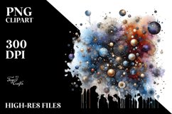 Abstract Cosmos | Clipart Product Image 1