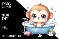 Cute Baby Bird Bath Tub PNG Product Image 1