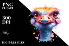 Watercolor Flowers,White Background | Clipart Product Image 1