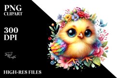 Crazy Baby Chicken with Carusell PNG Product Image 2