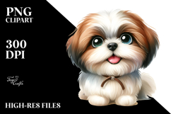 Cute Shih Tzu PNG Product Image 2