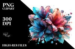 Glossy Azalea,White Background | Clipart Product Image 1