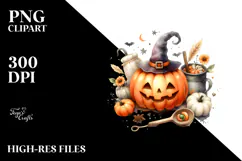 Cute Halloween Pumpkin, High-Res PNG Product Image 2