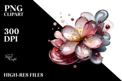 Glossy Cherry Blossom Made of , Transparent PNG Product Image 2
