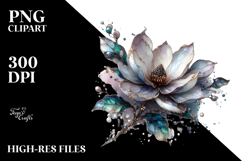 Detailed -Like Magnolia | Clipart Product Image 2