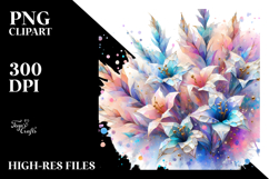 Abstract Shiny Lobelia Diamond PNG Product Image 2