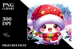Dumb Winter Watercolor PNG Product Image 6