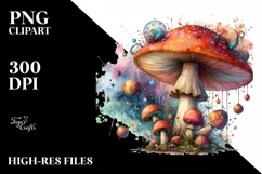 Magical Mushroom, Transparent PNG Product Image 1