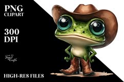 Expressive Frog Clipart Product Image 3