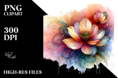 Wooden Stained Anemone, Transparent PNG Product Image 2