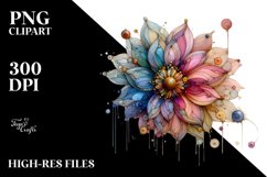 Wooden Stained Anemone, Transparent PNG Product Image 3